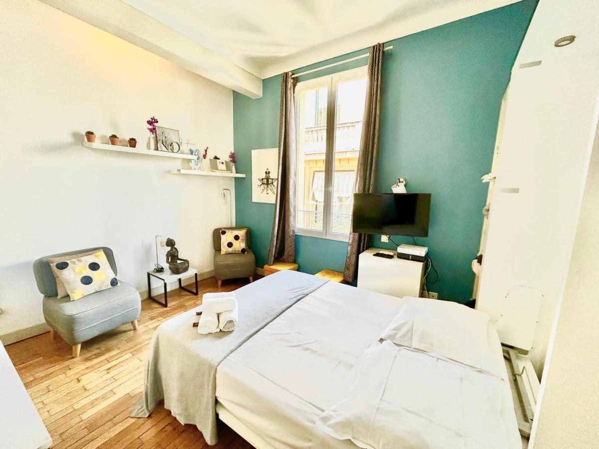 ApartHotel Riviera - Grimaldi Promenade des Anglais - Espace Victor Hugo - Charm&Quiet Superior Studio AC - Few minutes beach&Place Masséna Nizza Esterno foto