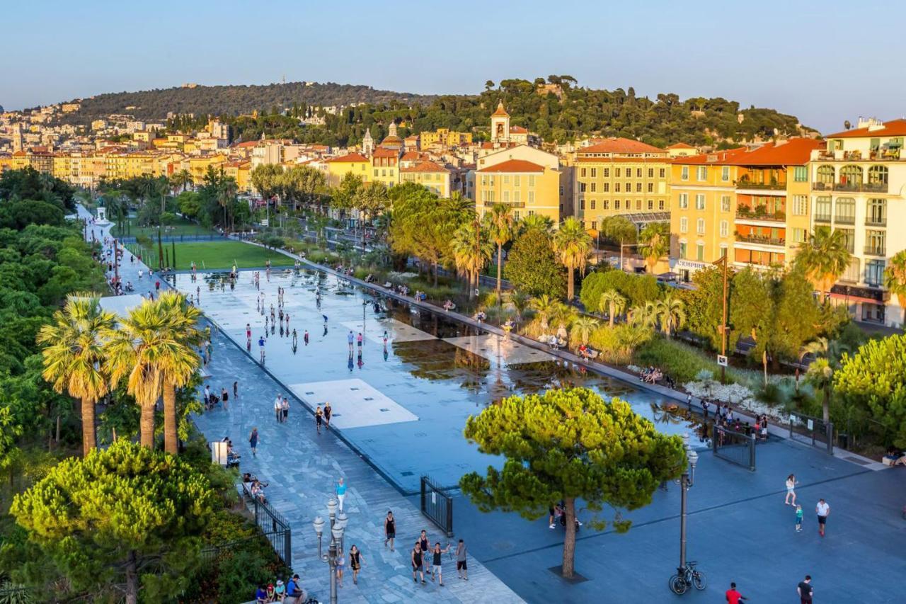 ApartHotel Riviera - Grimaldi Promenade des Anglais - Espace Victor Hugo - Charm&Quiet Superior Studio AC - Few minutes beach&Place Masséna Nizza Esterno foto